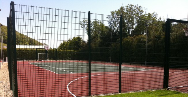 Sports Pitch Fencing in Upton