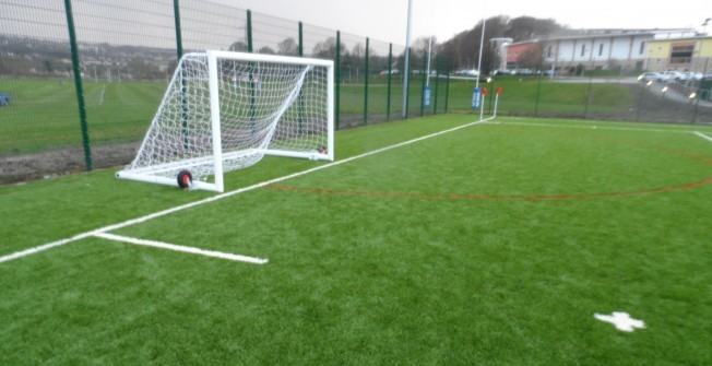 Football Pitch Nets in Newton